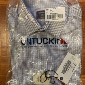 UNTUCKIT SHIRT SIZE SMALL TRADITIONAL FIT NWT